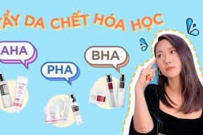 Top 5 sản phẩm tẩy da chết hóa học tốt nhất hiện nay