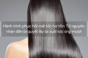 Hành trình phục hồi mái tóc hư tổn: Từ nguyên nhân đến bí quyết lấy lại suối tóc óng mượt