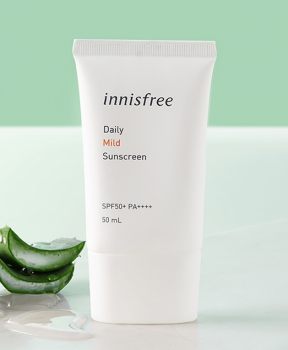 Kem Chống Nắng Hằng Ngày Innisfree Daily Mild Sunscreen SPF50+ PA++++ 50ml