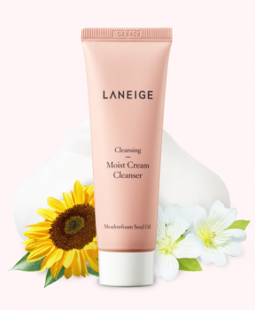 Sữa rửa mặt làm sạch dành cho da thường và da khô Laneige Moist Cream Cleanser 50ml