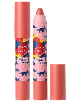 Son Thỏi 3CE Maison Kitsune Velvet Lip Crayon