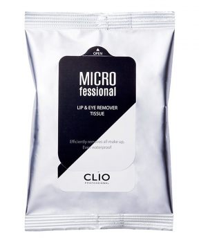 Khăn Giấy Tẩy Trang Clio Micro Fessional Lip & Eye Remover Tissue