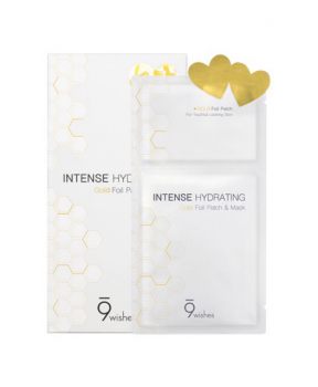 Mặt Nạ 9Wishes lntense Hydrating Gold Foil Patch & Mask