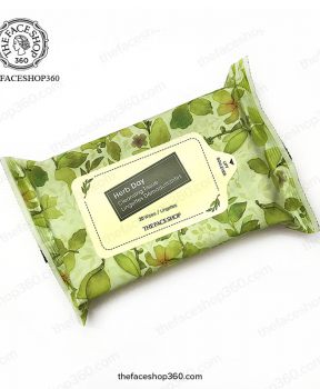 Khăn Giấy Tẩy Trang The Face Shop Herb Day Cleansing Tissue