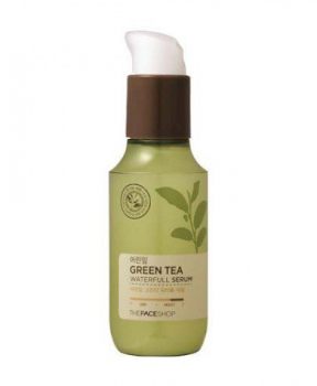 Tinh Chất The Face Shop Baby Leaf Green Tea Waterfull Serum