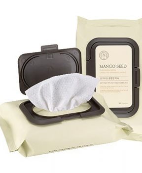 Khăn Tầy Trang The Face Shop Mango Seed Cleansing Wipes
