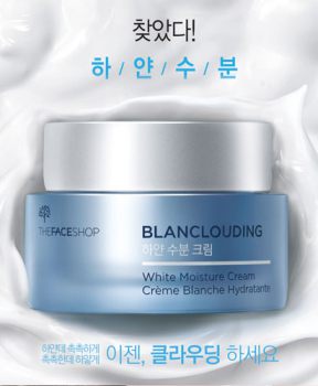 Kem Dưỡng The Face Shop Blanclouding White Moisture Cream