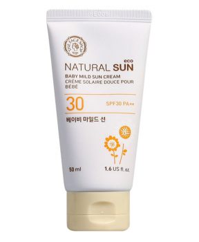 Kem Chống Nắng The Face Shop Natural Eco Baby Mild Sun Cream SPF30 PA++