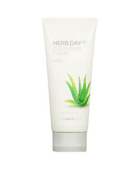 Sữa Rửa Mặt The Face Shop Herb Day 365 Cleansing Foam Aloe