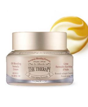 Kem Dưỡng The Face Shop The Therapy Royal Made Oil Blending Cream