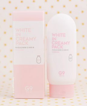 Kem Ủ Trắng G9-Skin White In Creamy Pack Whitening 