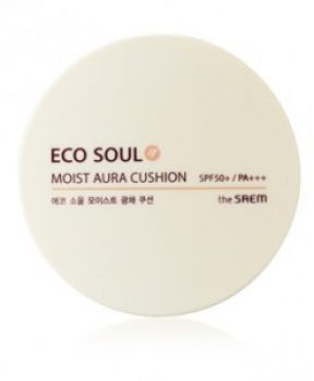 Phấn Nước The Saem Eco Soul Moist Aura Cushion SPF50+ PA+++