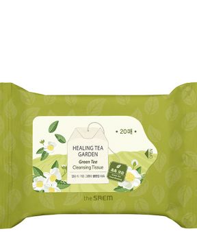 Khăn Tẩy Trang The Saem Healing Tea Garden Green Tea Cleansing Tissue