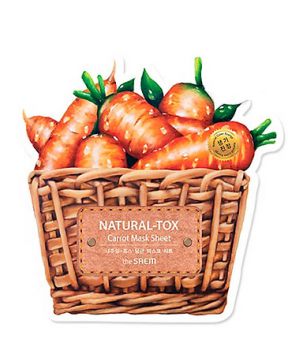 Mặt Nạ The Saem Natural Tox Carrot Mask Sheet