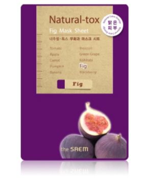 Mặt Nạ The Saem Natural Tox Fig Mask Sheet