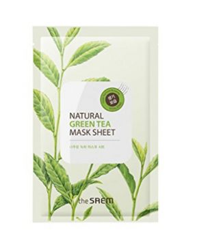 Mặt Nạ Giấy The Saem Natural Green Tea Mask Sheet