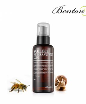 Nước Hoa Hồng Benton Cho Da Mụn 150ml Snail Bee High Content Skin
