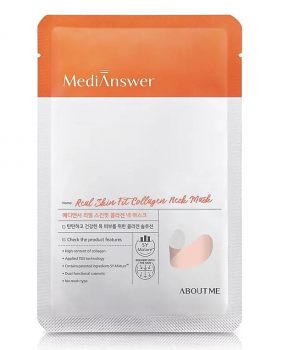 Mặt Nạ Cổ MediAnswer Real Skin Fit Collagen Neck Mask