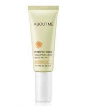 Kem Chống Nắng About Me UV Perfect Shield Tone Up Sun Cream SPF50+ PA++++
