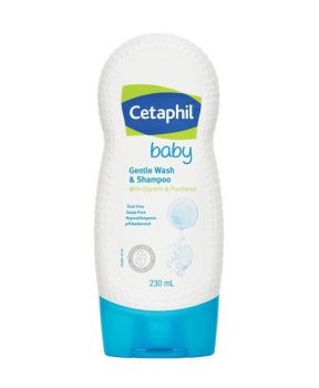 Sữa Tắm Và Gội Cetaphil 2 Trong 1 Dịu Nhẹ Cho Bé 230ml Baby Gentle Wash & Shampoo