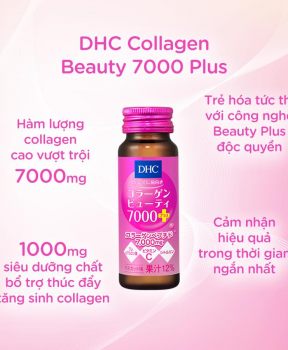 Collagen Nước DHC Collagen Beauty 7000 Plus (50mlx10) Beauty 7000 Plus