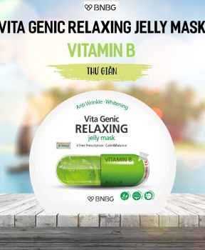 Mặt Nạ BNBG Vitamin B Hỗ Trợ Phục Hồi Da Hư Tổn 30ml Vita Genic Relaxing Jelly Mask