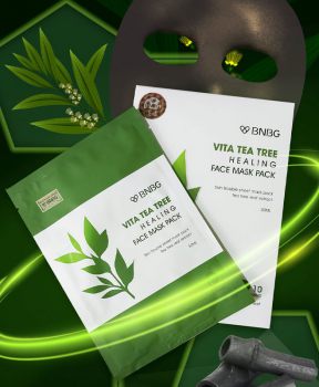 Mặt Nạ BNBG Tràm Trà Giúp Thải Độc Da, Giảm Mụn 30ml Vita Tea Tree Healing Face Mask Pack