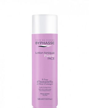 Nước Hoa Hồng Byphasse Chiết Xuất Hoa Cam 500ml Purity Toning Lotion