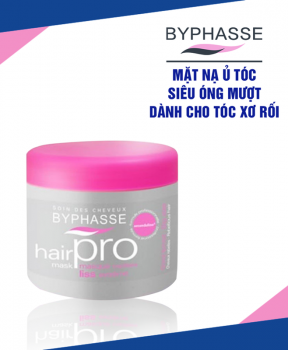Kem Ủ Byphasse Cho Tóc Xơ Rối 500ml Hair Pro Hair Mask Liss Extrême Rebellious Hair
