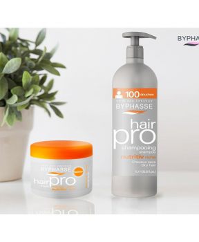 Kem Ủ Byphasse Dành Cho Tóc Khô & Hư Tổn 500ml Hair Pro Hair Mask Nutritiv Riche Dry Hair