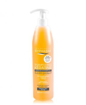 Dầu Gội Dưỡng Tóc Bóng Mượt Byphasse 520ml Sublim Protect Keratin Shampoo