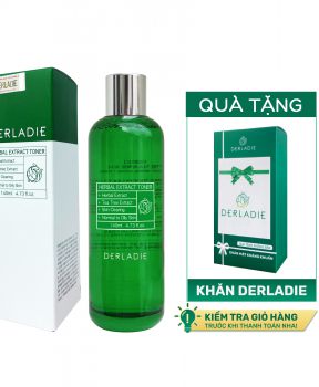 Toner Derladie Chiết Xuất Tràm Trà Làm Giảm Mụn 150ml Herbal Extract Toner