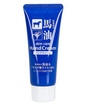 Kem Dưỡng Da Tay Hatomugi Từ Hạt Ý Dĩ & Dầu Ngựa 60g Hand Cream