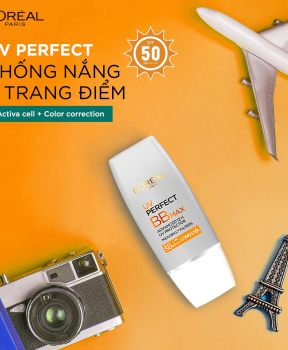 Kem Chống Nắng L'Oréal Bảo Vệ & Lót Trang Điểm 30ml UV Perfect BB Max SPF 50+ PA+++