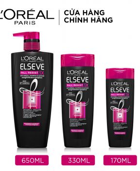 Dầu Gội Cho Tóc Rụng L'Oréal Paris 650ml Elseve Fall Resist 3x Anti-hair Fall Shampoo