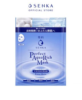 Mặt Nạ Senka Siêu Cấp Ẩm Cho Da Khô 25ml Perfect Aqua Rich Extra Moist Mask
