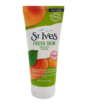 Sữa Rửa Mặt St.Ives Tẩy Tế Bào Chết Hương Trái Mơ 170g Fresh Skin Apricot Scrub