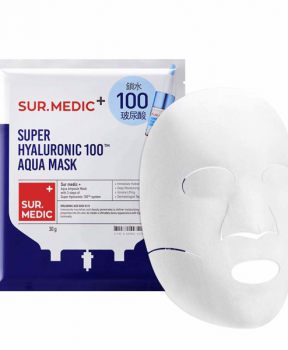 Mặt Nạ Sur.Medic+ Cấp Nước & Cấp Ẩm Chuyên Sâu 30g Super Hyaluronic 100™ Aqua Mask