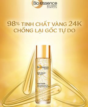 Nước Dưỡng Bio-essence Vàng 24K Ngừa Lão Hoá Da 150ml Bio-Essence Gold Water