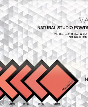 Phấn Má Vacosi Natural Studio Powder Blush 8g
