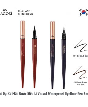 Bút Kẻ Mắt Nước VACOSI Waterproof Eyeliner Pen 