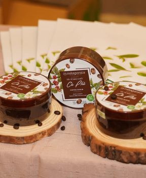 Tẩy Tế Bào Chết Milaganics Cà Phê Sáng Da, Mờ Thâm 500g Face và Body Natural Coffee & Brown Sugar Scrub