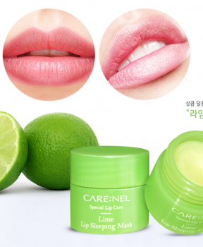 Mặt Nạ Ngủ Môi CARE:NEL Lime Lip Night Mask Chiết Xuất Chanh 5g