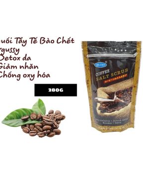 Muối Tắm Tẩy Tế Bào Chết Argussy Coffee Salt Scrub Hương Cà Phê