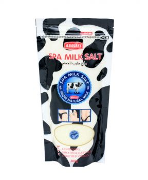 Muối Tắm Argussy Tẩy Tế Bào Chết Hương Sữa Bò 300g Spa Milk Salt