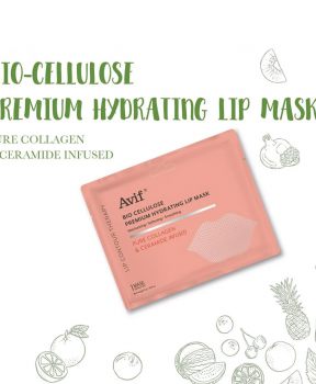 Mặt Nạ Dưỡng Môi Avif Cấp Ẩm Và Làm Mềm Môi 5g Bio Cellulose Premium Hydrating Lip Mask