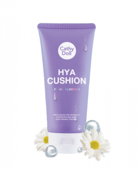 Bọt rửa mặt dưỡng ẩm Cathy Doll Hya Cushion Facial Foam Cleanser 120ml