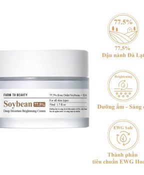 DIFY Soybean Cream Kem dưỡng đậu nành Đà Lạt 50ml