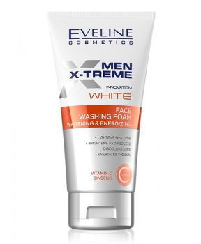 Eveline Sữa rửa mặt Men X-treme White Face Washing Foam Whitening & Energizing 150ml