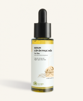 Serum cấp ẩm Cỏ Mềm phục hồi Tơ Tằm 30ml dành cho da khô